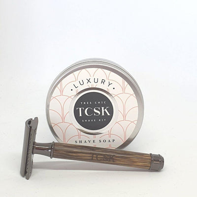 ECO BAMBOO DUO UNISEX SHAVE KIT - TCSK | Très Chic Shave Kit