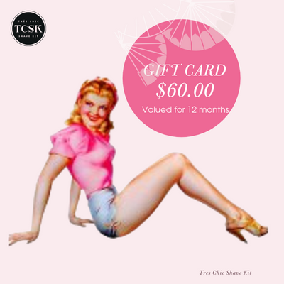Gift Card - TCSK | Très Chic Shave Kit