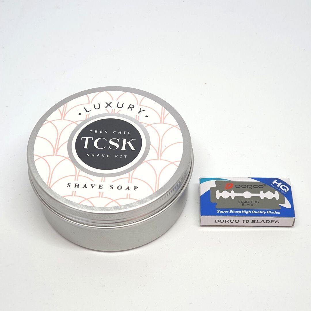 ECO BAMBOO DUO UNISEX SHAVE KIT - TCSK | Très Chic Shave Kit