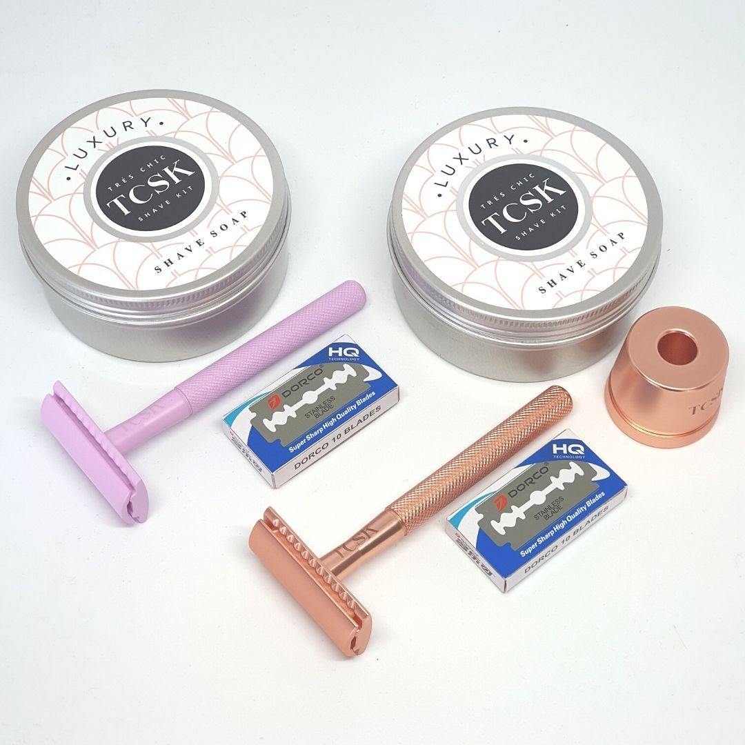 Mother and Daughter Tres Chic Shave Kit