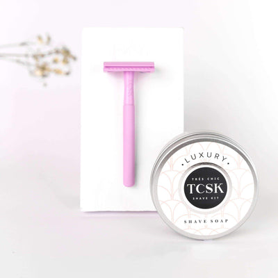 Ms Lilac Lady Starter Kit - TCSK | Très Chic Shave Kit