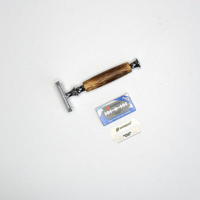 TCSK MEN | Rasoir De Sècuritè. Shave kit. Includes toiletry travel bag - TCSK | Très Chic Shave Kit