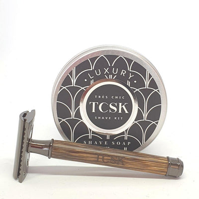 YOUR ECO-BAMBOO RAZOR STARTER KIT! - TCSK | Très Chic Shave Kit
