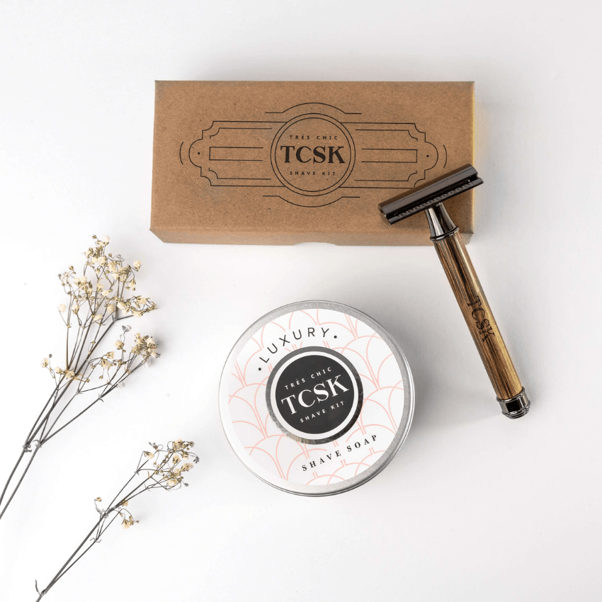 YOUR ECO-BAMBOO RAZOR STARTER KIT! - TCSK | Très Chic Shave Kit
