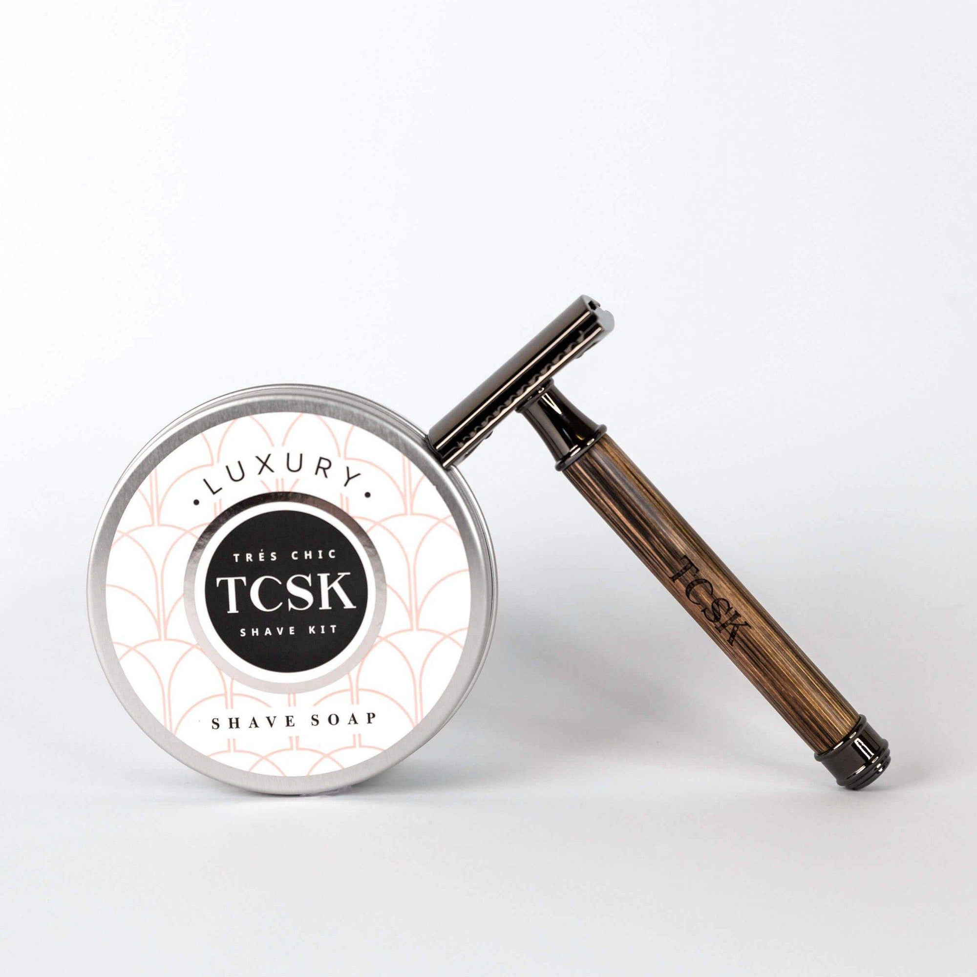 YOUR ECO-BAMBOO RAZOR STARTER KIT! - TCSK | Très Chic Shave Kit