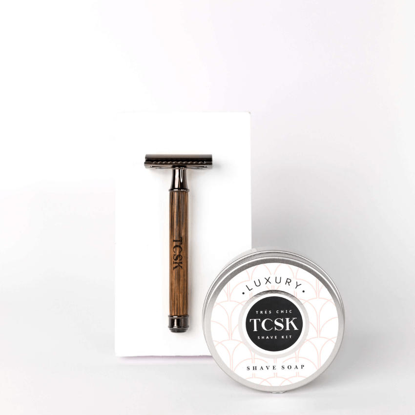 YOUR ECO-BAMBOO RAZOR STARTER KIT! - TCSK | Très Chic Shave Kit