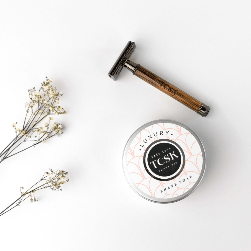 YOUR ECO-BAMBOO RAZOR STARTER KIT! - TCSK | Très Chic Shave Kit